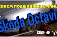 Самостоятельная замена подшипника ступицы на Skoda Octavia